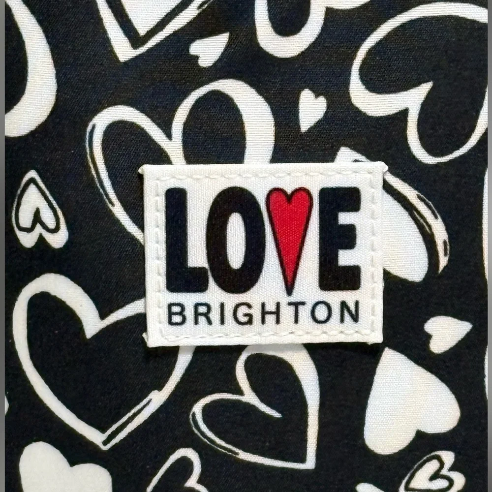 Brighton Endless Live Love Medium Sized Nylon Backpack - Limited Edition - NWT